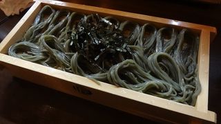 へぎそばが食べられるお店です