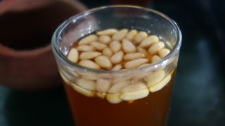 松の実ティーが定番です。