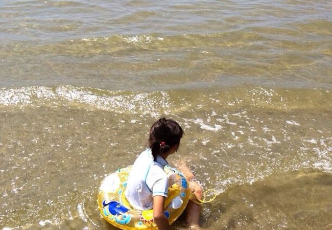 穴場の海水浴場