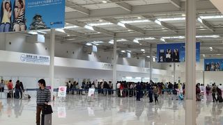 こじんまりしたターミナルです。