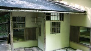 林の中に佇む瀟洒な建物