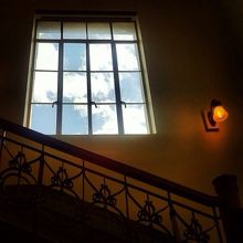 中之島公会堂の中