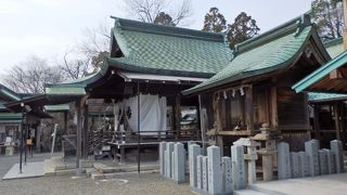 濃尾の総鎮守とされている針綱神社（はりつなじんじゃ）