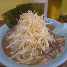 大盛　固め　油少な目　ねぎ