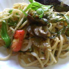 自分で盛り付け。