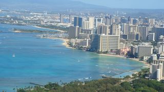 ハワイでハイキング