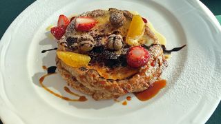 島根県立美術館のカフェで縁結びSweetsをいただく