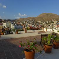 街を見渡せるテラス