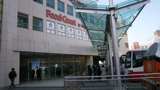 釜山から西への移動に便利