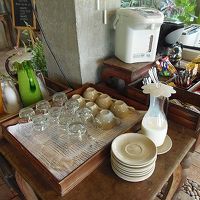 朝食はオーダープレートの他にここから自由に取れます