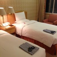 部屋は新しくはないけど落ち着いた印象