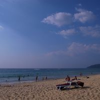 ホテルの前にあるアンダマンビーチ