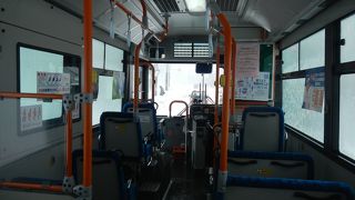 宗谷岬行きのバスはほとんど貸切状態だった