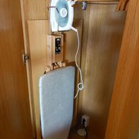 クローゼットのアイロンセット