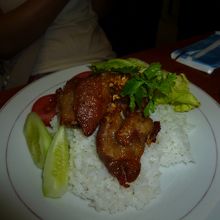 ポークのガーリック揚げ