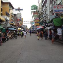 カオサンのメイン通り