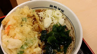 朝から箱根そばで朝食をとってみた！