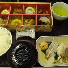 帰りの機内食。和食ver
