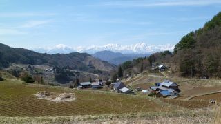 北アルプス一望の露天風呂が最高！