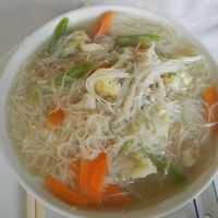 朝食　シャンヌードル