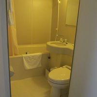 一般的なユニットバス、窮屈さを感じない