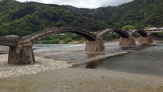 【錦帯橋】これは美しい橋ですね