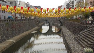 連なる橋の情緒