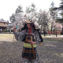 観光客の貸衣装も楽しい