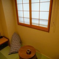 床がたたみで文字通りくつろげます