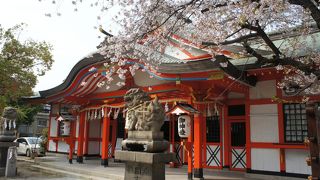 蘇我氏方の聖徳太子がこの地に布陣して戦勝を祈願