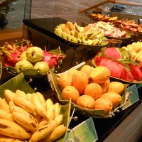 マンゴーがある朝食