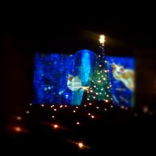 プロジェクションマッピングとイルミネーションのこらぼ