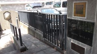 旧居留地消防隊地下貯水槽のスポットと同じ