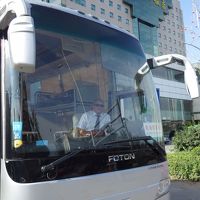 空港バスの発着点、三晋国際飯店