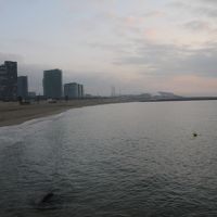 ホテル前のノバ マルベージャ ビーチ。