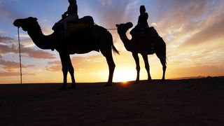 ◇圧倒的な自然の力を感じるサハラ砂漠キャンプ◇