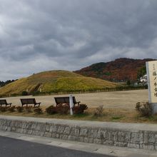 ６世紀後半の円墳　藤ノ木古墳