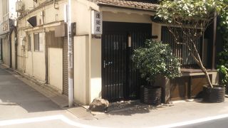 有名なヒレカツのとんかつ屋