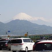 富士山、海、景色が良い