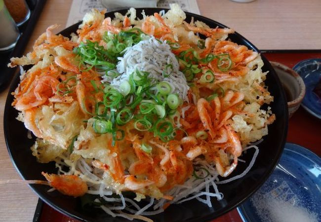 由比パーキングエリアの食堂