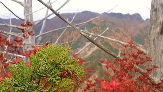 中津川渓谷と南天山　紅葉時におすすめ