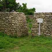 城（グスク）のような遺跡