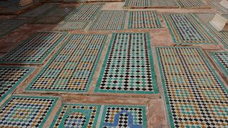 ◇ゼリージュで彩られた王族達の墓◇