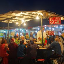 エスカルゴ屋台。