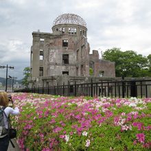 原爆ドームです。