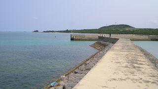 キャンプ場の裏はすぐビーチ