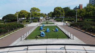 山下公園の花壇