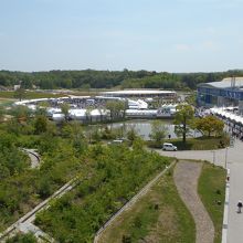 うまいもの祭り会場