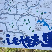 三河湖マップ