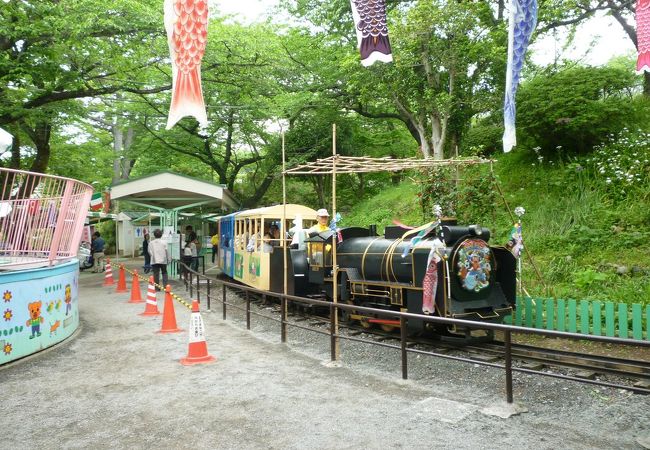 小規模だが遊園地もある